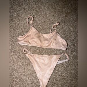 Stylish Pink Bikini Set